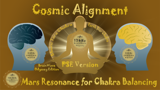 Cosmic Alignment Mars Resonance for Chakra Balancing. Earth Star Chakra Edition