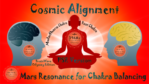 Cosmic Alignment Mars Resonance for Chakra Balancing. Root Chakra Edition