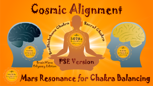 Cosmic Alignment Mars Resonance for Chakra Balancing. Sacral Chakra Edition